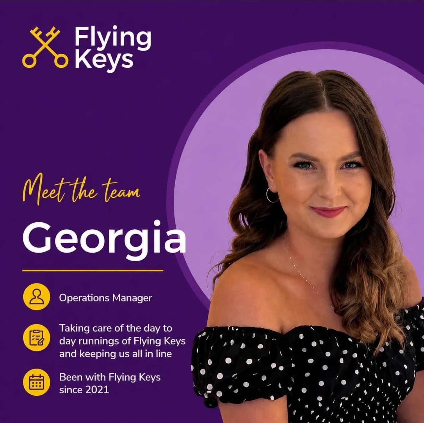 Georgia — Operations Manager at Flying Keys Lettings