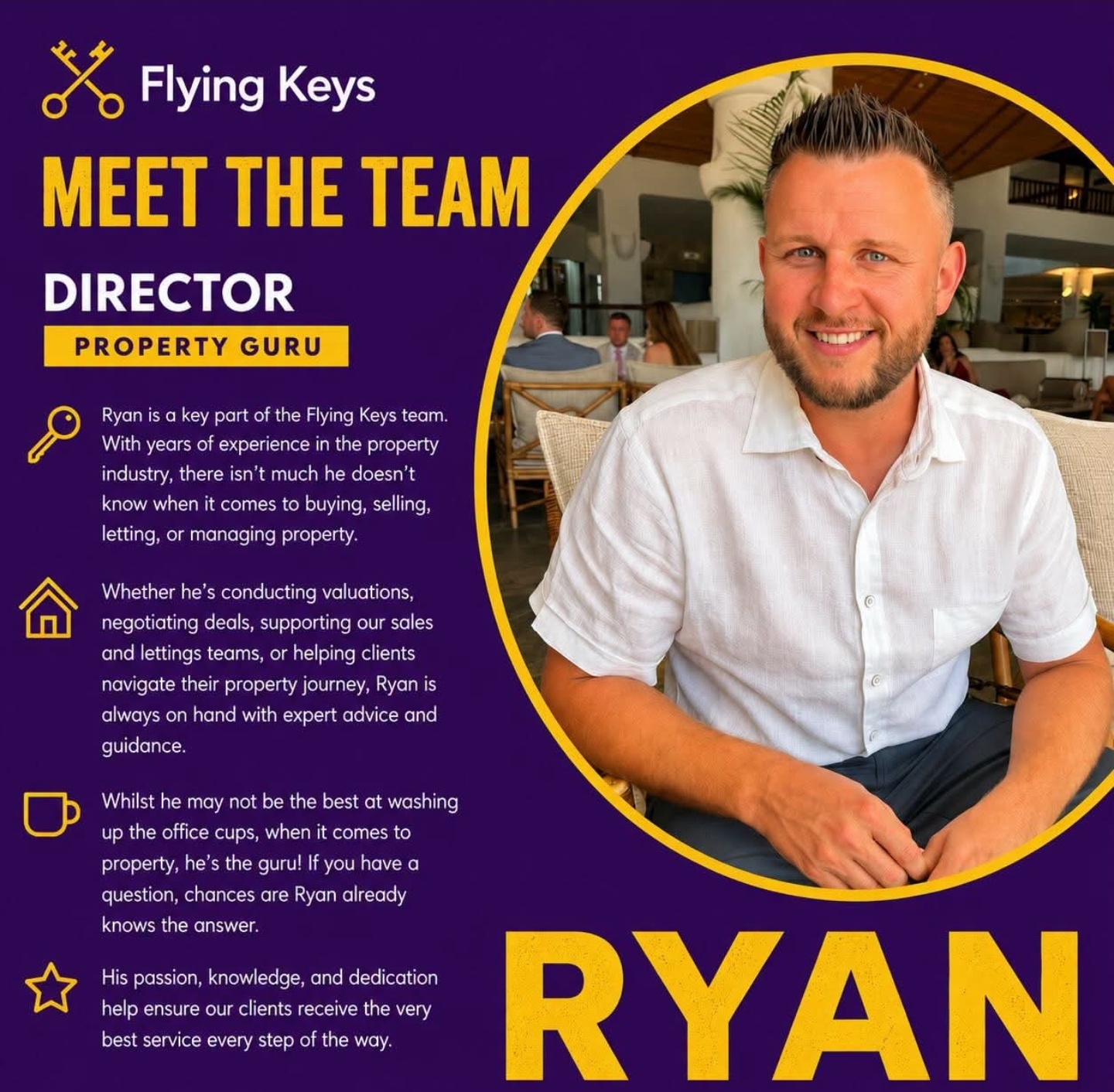 Ryan — Director — Property Guru at Flying Keys Lettings